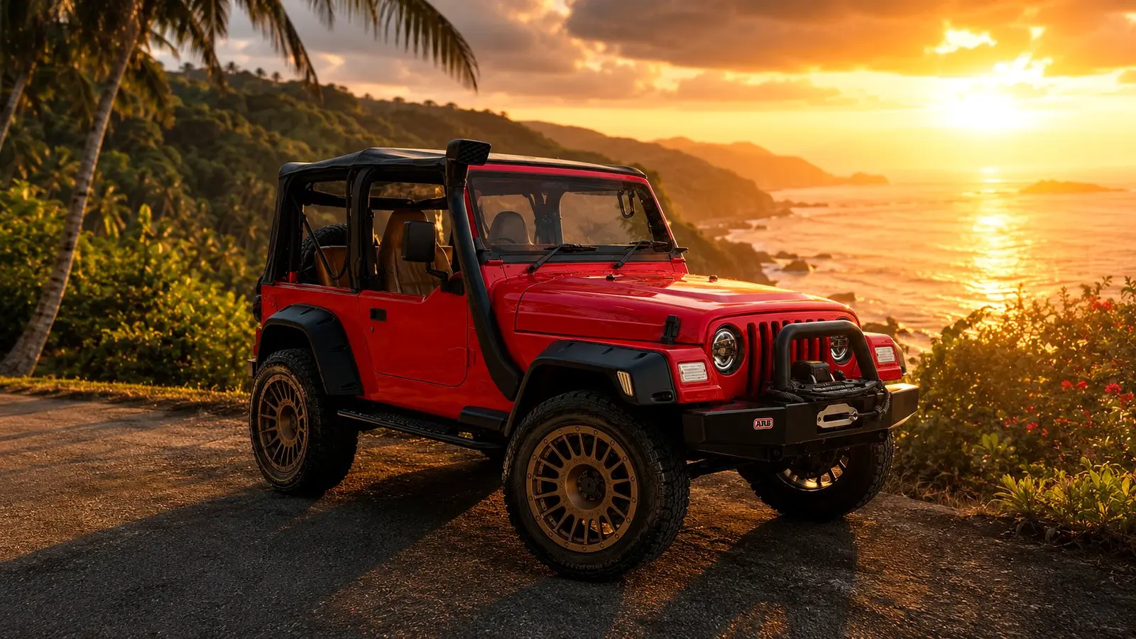 The iconic Jeep Wrangler TJ